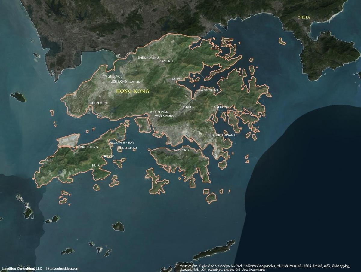 mapa Makau 3d