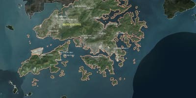 Mapa Makau 3d