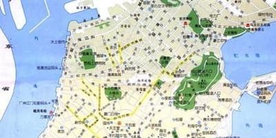 Mapa ulic Makau 